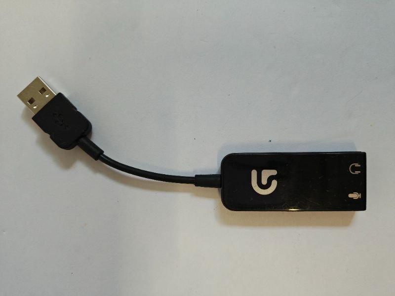 Logitech 7.1 Surround USB Sound Card A-00061 Adapter 881-000213 Dongle