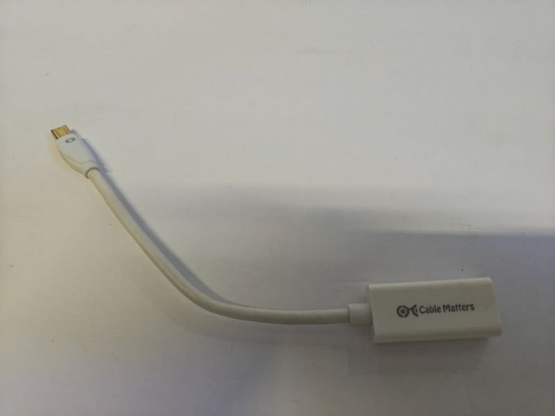 Cable Matters Mini DisplayPort DP to HDMI Video Adapter