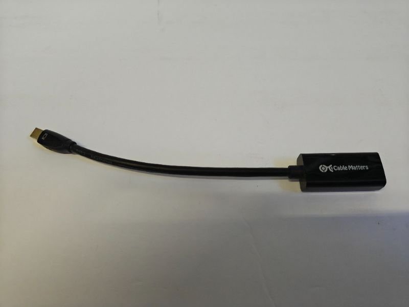Cable Matters Mini DisplayPort DP to HDMI Video Adapter