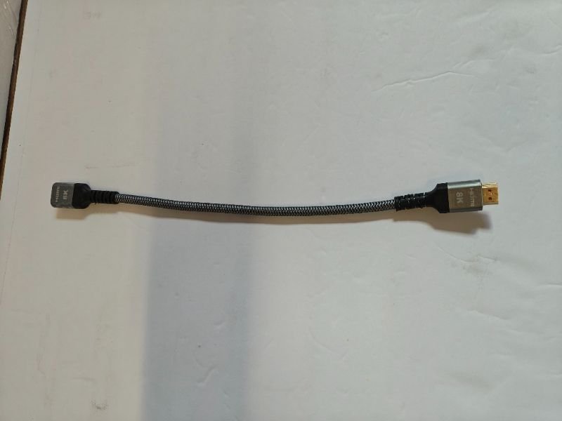 8K HDMI Cable Braided Short Extension Cord Male to Female