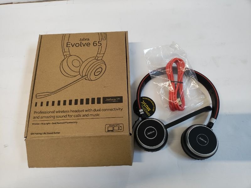 Jabra Evolve2 65 Stereo Wireless Headset