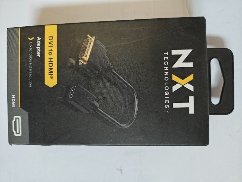 NXT Technologies DVI to HDMI Adapter Cable 1080p HD 0.5ft