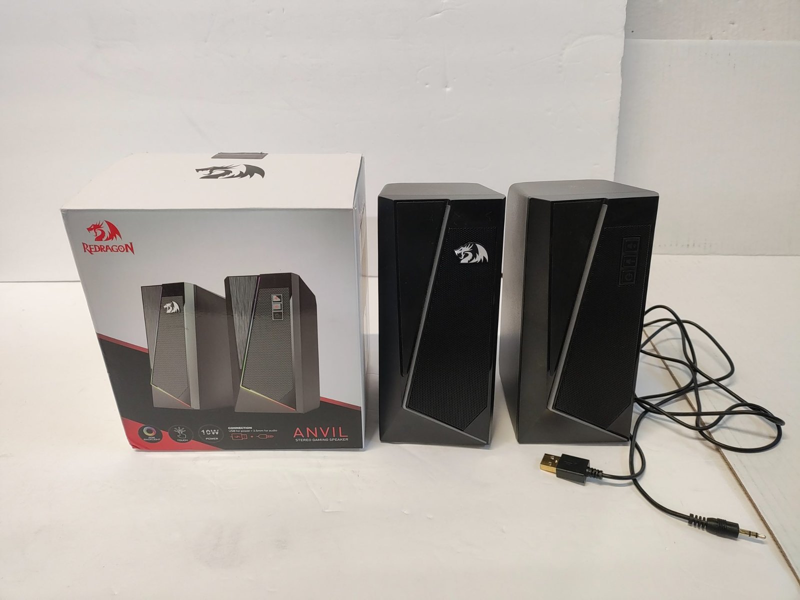 Redragon Anvil 2.0 Channel RGB Stereo Gaming Speakers
