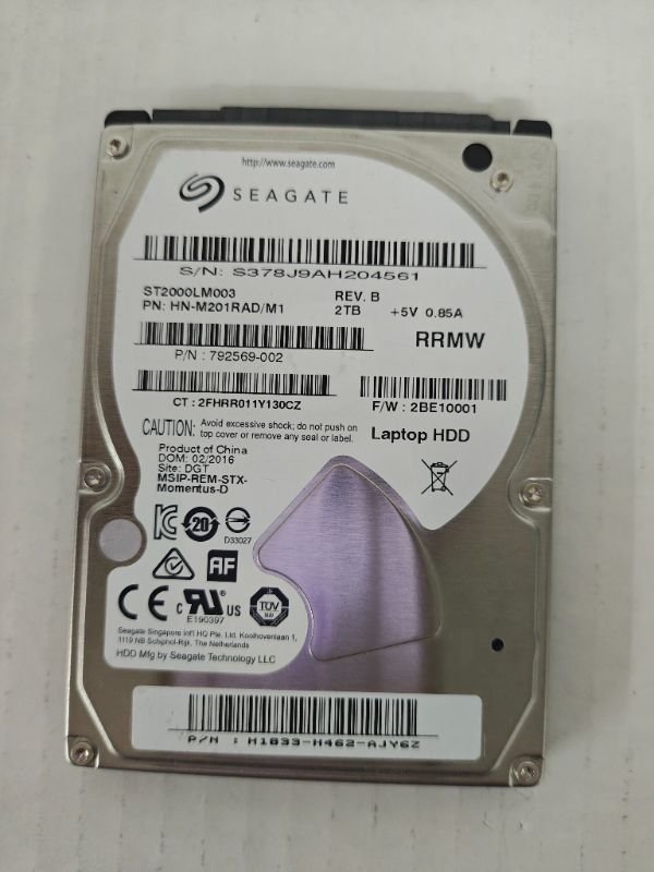 Seagate Momentus / Samsung 1TB 5400RPM 2.5" SATA Laptop HDD